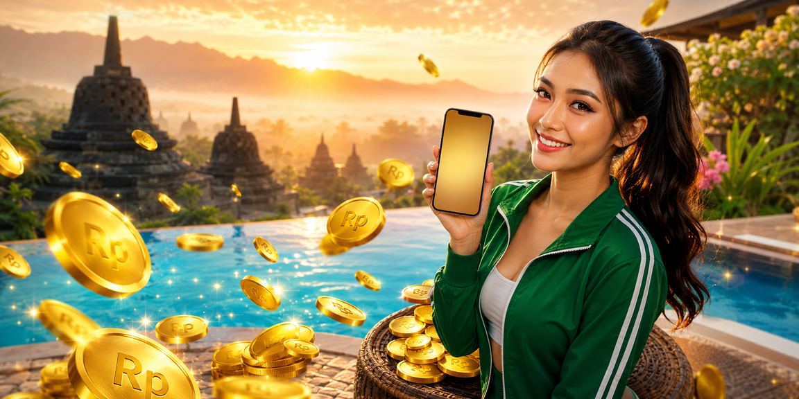 Model Vietnam memperlihatkan antarmuka aplikasi casino di ponsel dengan ekspresi serius